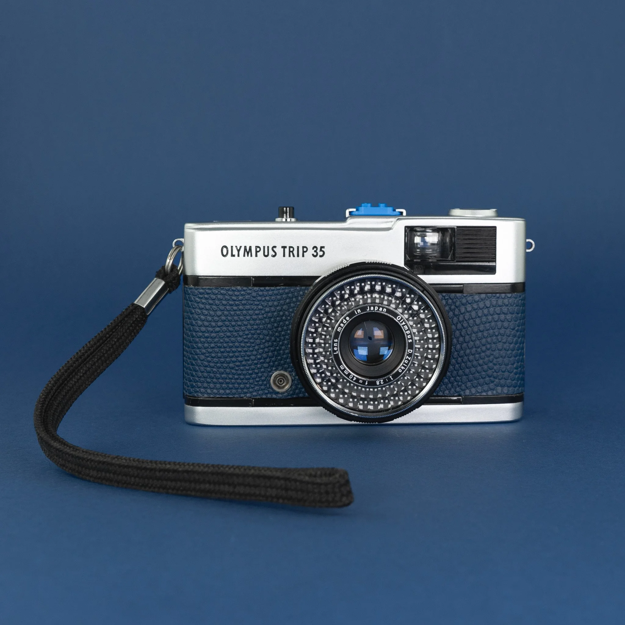 Olympus Trip 35 (Midnight Blue) Refurbished 35mm Point and Shoot